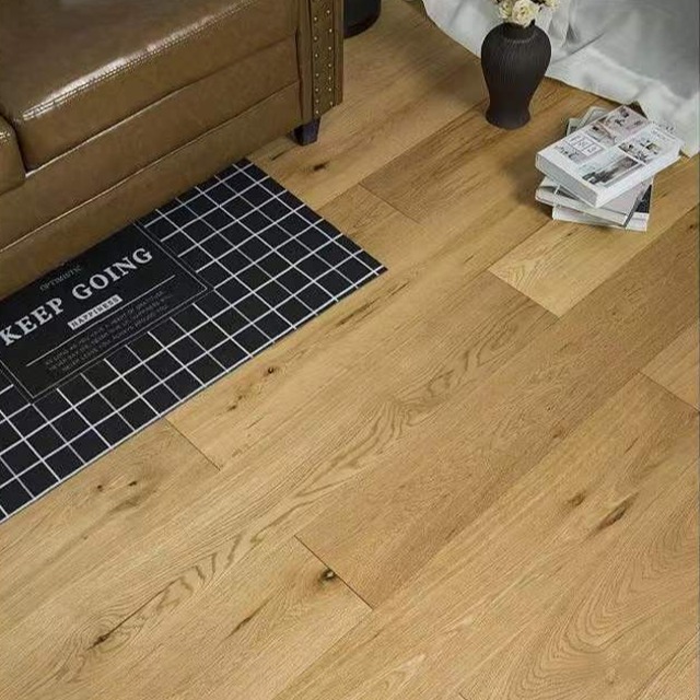 橡木实木地板K704-石墨烯发热地板-家庭地暖-加装电地暖